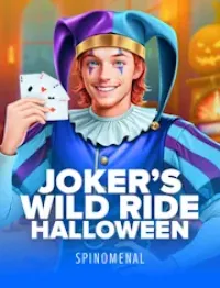 jokers wild ride halloween official logo